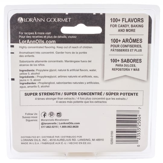12 Packs: 2 ct. (24 total) LorAnn Banana Cream Flavoring, 1/8oz.
